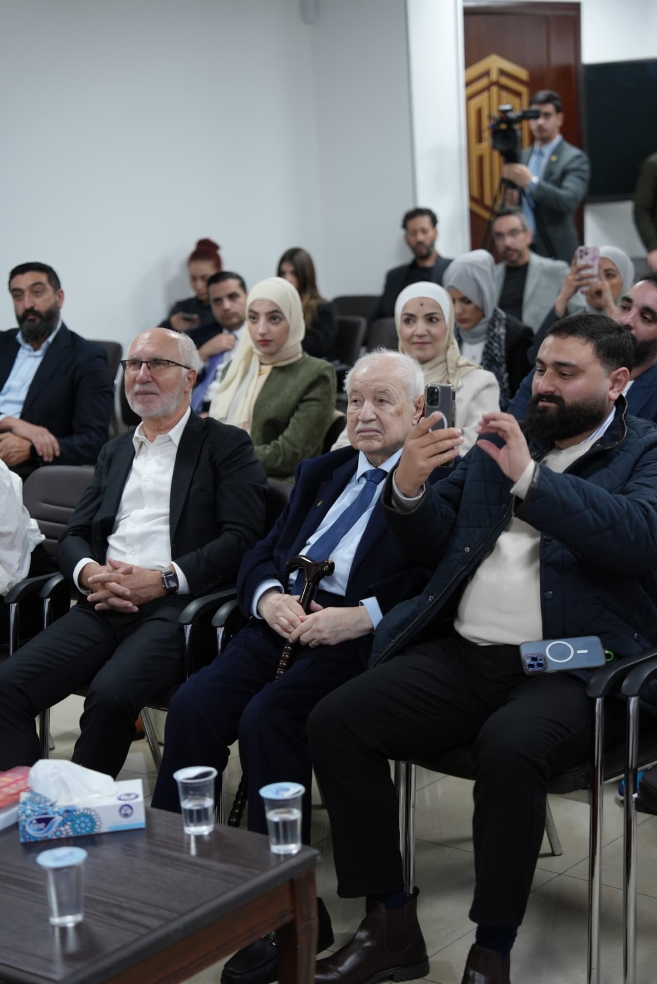Audience at the book launch